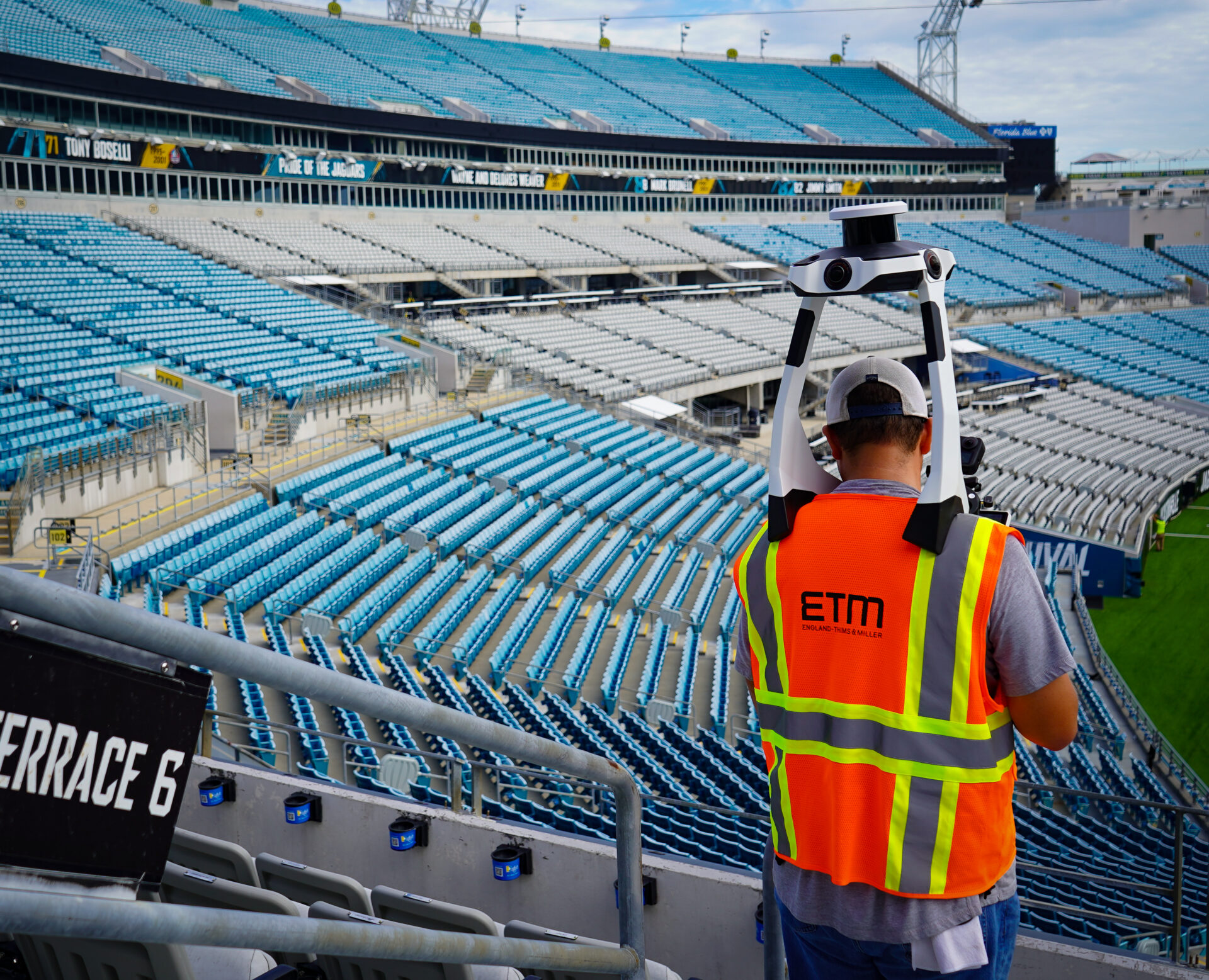 Jaguars Stadium of the Future mobile lidar